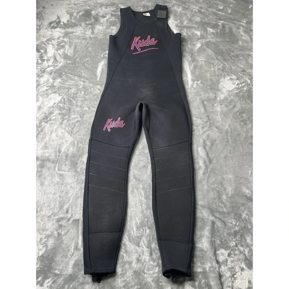 Kuda Wetsuit Adult Size‎ Large Full Body Black Minor Hole